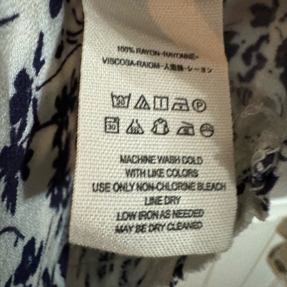 Free People Lady Bohemian Bell Sleeve Floral Crop Smocked Top - Picture 6 of 8